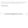 Dental Explorer Probe 23/Williams Shepherd's hook Explorer + Probe -XP23-W