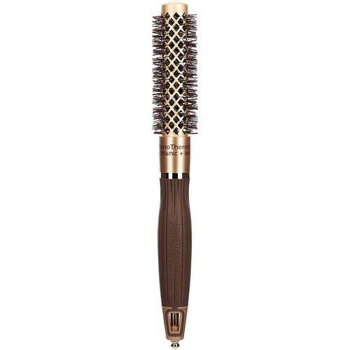 Olivia Garden NanoThermic Ceramic + Ion Round Thermal Hair Brush NT-18 (3/4")