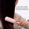 JLEivvi 1 Pcs Cleaning Hair Brush Anti Self Static Hair Comb Soft Hair Comb Massage Comb Easy Clean Hair Brush for All Hair Types(Pink)