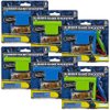 ArtCreativity Rubber Band Toy Shooters, Set of 6, Each Set Includes 1 Keychain Shooter and 20 Rubber Bands, Rubber Band Gun Toys for Hours of Fun, Goodie Bag Fillers and Stocking Stuffers for Kids