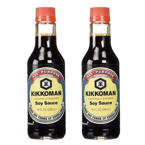 Kikkoman Soy Sauce (10 oz.) - Pack of 2