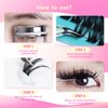 Bodermincer Lashes Clusters 10+12mm/12+14mm/14+16mm/16+18mm/10-12-14-16mm/14-16-18mm Mixed and 8-20mm to Choose Lashes Extension Kit lash Clusters Lashes Wispy Eyelash Extension （14-16-18mm Mixed)