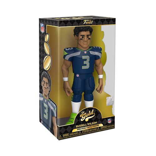 Vinyl Gold NFL Seahawks Russell Wilson 12 Inch Vinyl Figure