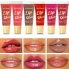 AZEN 24 Pack Lip Gloss Set, Lip Oil for Dry Cracked Lips Moisturizing Hydrating Nourishing with Vitamin E