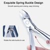 Podiatrist Nail Clippers, Professional Thick & Ingrown Toenail Clippers for Men & Seniors,Pedicure Clippers Toenail Cutters, Super Sharp Curved Blade Grooming Tool