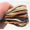 Dangerous Threads Lace Lacing Leather Suede Earthtone Assortment Craft Kit; 10 Yards (5 Colors, 2 Yards of Each)