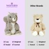 warmies Microwavable & Weighted Stuffed Animals, Squirrel - Heated Stuffed Animal Plushie for Warmth & Comfort - Cute Soft Plush Toys for Adults & Children (Boys, Girls, Babies & Toddlers)