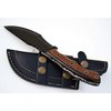 Whole Earth Supply 1095 High Carbon Hunting Knife Tracker Knives Sheath Black Powder Micarta