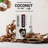 HERBOGANIC Coconut Herbal Soap | Natural Bar Soap for Face and Body | Nourishing and Moisturizing | Infused with Coconut | Gentle for Men and Women | 5 Oz (Pack of 3
