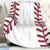 AUIVTY Baseball Blanket Baseball Gifts for Boys 8-12 Baseball Team Coach Gifts Baseball Lover Kids Fleece Throw Blanket for Birthday 50x40 Inch