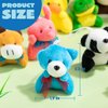 JOYIN 12 Pack Random Mini Animal Plush Toy Assortment (12 Units 3" Each),Bulk Stuffed Animals for Kids, Small Animals Plush Keychain Decoration, Carnival Prizes, Valentine's Day Party Favors