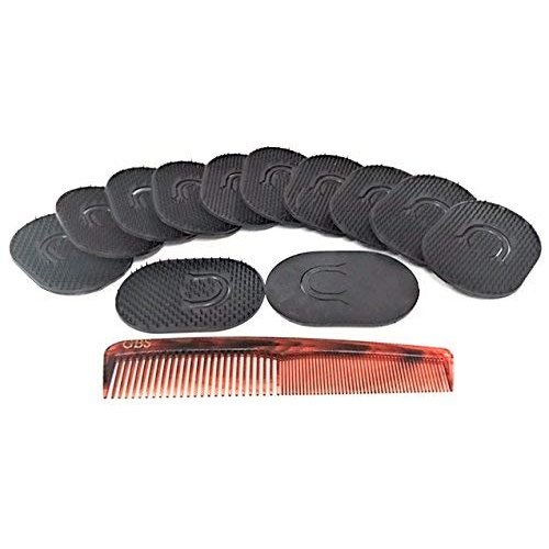 G.B.S Detangling, Shower, Scalp, Pocket Hair Brush and Comb Set, Portable Hair Shampoo Massager, 10 Pieces