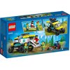 LEGO 40582 City 4x4 Off-Road Ambulance Rescue Limited Edition 2023 Set 6+ 162 Pieces with Cool Off-Road Vehicle and 3 Minfigures, Yellow Green and Red as Main Colours