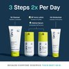 SLMD Skincare Set by Dr. Pimple Popper - 30-Day Skincare System, 4pc Kit, 3 Steps, 2x per Day Full Skin Care Set for Clearer, More Radiant Complexion, Travel Skin Care Set for Women and Men