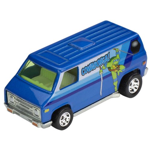 Hot Wheels Pop Culture 70's Van 1:64 Scale Vehicle for Kids Ages 3 Years Old & Up & Collectors of New & Classic Toy Cars, Featuring Character-Favorite Castings as Canvases