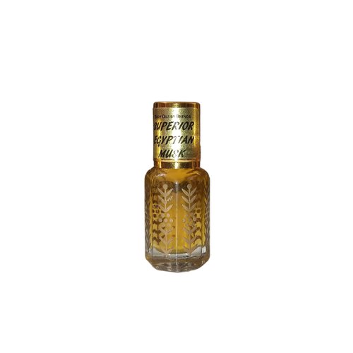Body Oils by Brenda Superior Egyptian Musk Oil - No Alcohol - Scented Oil Attar (6 ml)