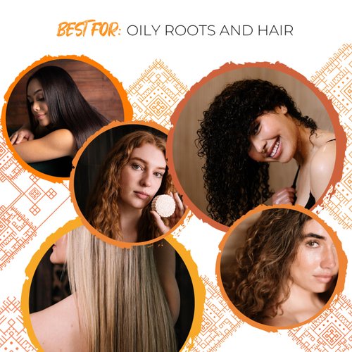 Viori Citrus Zest Essential Oil Conditioner Bar Made with Rice Water - Handcrafted All Natural Organic Conditioner