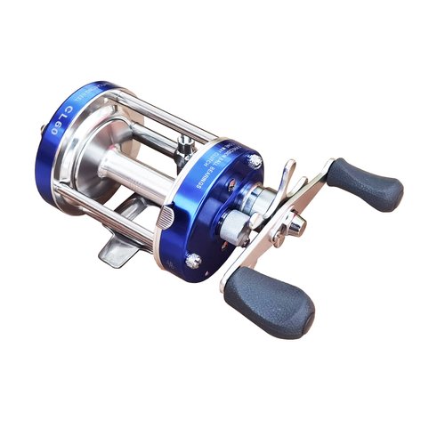 Mingyang Blue CL60 Baitcasting Fishing Reels Fishing Tackle 2+1 BB Right Handed Gear Ratio 4.2:1