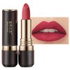 BLUE LOVE Non-Stick Cup Not Fade Lipstick, Not Fade Lip Gloss, Long Wear Lipstick Waterproof Smudge Proof Lip Stick, Nourishing & Long-Lasting Makeup for Women (02 Sweet Red)