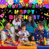 Avezano Fiesta Birthday Party Banner Mexican Fiesta Happy Birthday Backdrop Mexican Birthday Party Decorations Fiesta Theme Happy Birthday Banner Mexican Party Supplies 70.8 x 43.3 Inch