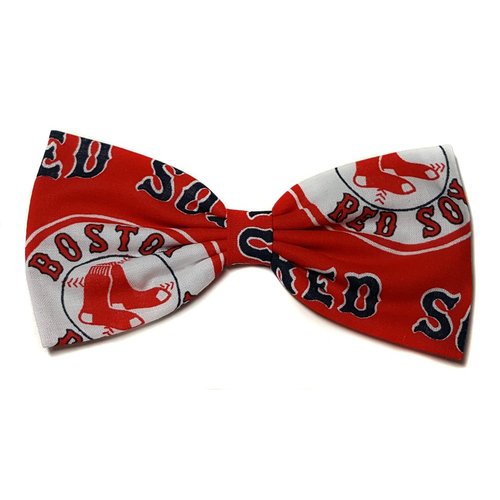 Sports Themes Hair Bow Collection (Barrette, Red Sox)