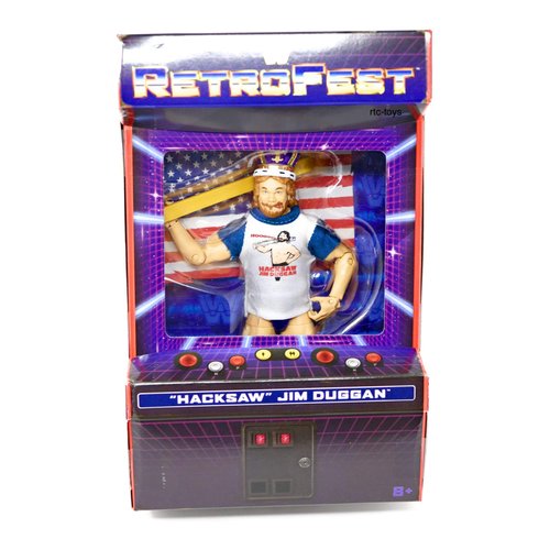 Wrestling WWE Elite RetroFest Exclusive Hacksaw Jim Duggan Action Figure