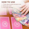 Lingpa 53 Vietnamese Wisdom Cards for Beginners Readers Deck Set with Guide Book, Premium Art Paper, OM Sanskrit Fortune Telling, Answers of Work, Love, Family