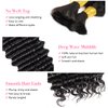 PEEKABOO Human Hair Bulk for Braids No Weft 100% Brazilian Virgin Human Hair Extensions for Deep Wave Curly Braiding Human Hair Two Bundles(1 Bundle 50g)100g for Braiding 28 inch 10A Natural Black。