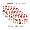 120PCS Fire Truck Stickers For Boys And Girls, Fire Engine Rescue Themed Stickers For Firetruck Birthday Party Supplies, Waterproof Firemen Sticker Packs For Notebook, Water Bottle, Teaching Board