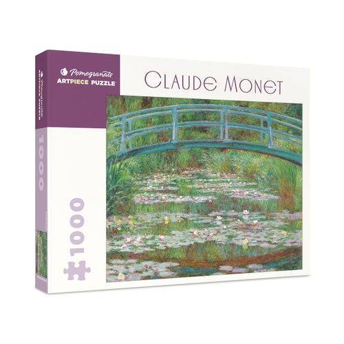 Claude Monet 1000 Piece Puzzle The Japanese Footbridge