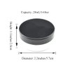 HAHIYO 3Pcs 20ml/0.68oz Plastic Empty Travel Powder Container Small Loose Powder Compact Case Makeup Cosmetic Jar Refillable Powder Box No Leak Powder Holder with Rotatable Sifter and Black Screw Lid