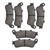 VTX 1800 Brake Pads Front and Rear for Honda Goldwing 1800 GL1800 2001-2016, VTX1800 VTX 1800 2002-2013, CBR1100XX Blackbird 1997-2003, VFR800F Interceptor 800, ST1100 ST1300