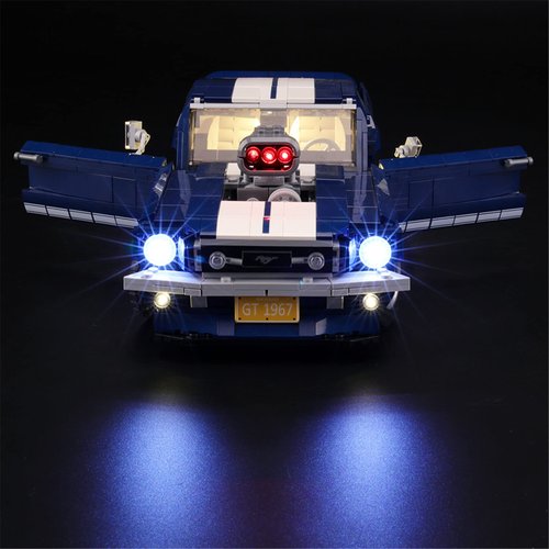 LIGHTAILING Led Lighting Kit for Lego- 10265 Ford-Mustang Building Blocks Model - LED Light Set Compatible with Lego Model(Not Include Lego Model)