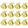 ACO-UINT 12 Pcs Shell Hair Clips for Women Girls, Gold Small Hair Claw Clips Sturdy Mini Metal Clips, Cute Clips for Hair Mermaid Costume Hair Accessories for Women and Girls