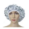4PCS Salon Aluminum Foil Baking Oil Hair Cap Portable Nourishing Dry Disposable Shower Cap Waterproof Ultra-thin Bath Hat Hoods Bathroom Products (Silver)