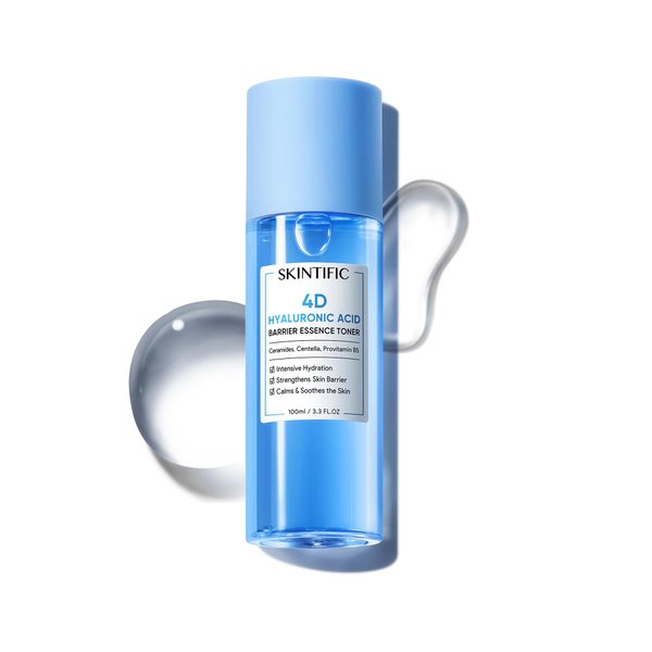 SKINTIFIC 4D Hyaluronic Acid Barrier Essence Toner 100ml Facial Toner Hydrating Toner