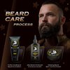 Bossman Essentials Beard Kit for Men - Beard Oil Jelly, Fortifying Conditioner Cream, Beard Balm - Grooming Growth Care Accessories (Gold)