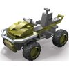 Mega Construx Halo Recon Getaway Mongoose Vehicle Halo Infinite Construction Set with UNSC Marine Character Figure, Building Toys for Kids