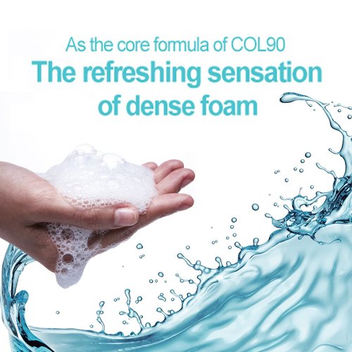 col90 Beauty Soap of Korea a smaller bubble More Powerful Deep Cleansing Face and Body Bar 100g x 10(Dry Skin/All Skin Type)