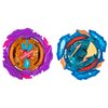 Beyblade Burst QuadStrike Ultimate Evo Valtryek V8 and Divine Xcalius X8 Spinning Top Dual Pack, 2 Battling Game Top Toy for Kids Ages 8 and Up