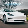Precut Vinyl Overlay Tint Kit Film Fit for Tesla Model 3 Headlight Eyelid Taillight Fog Lights Reflector with Gloss Dark Smoke Wrap Cover Vinyl Decals Exterior Parts and Accessories