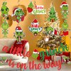 Christmas Baby Shower Decorations Christmas Baby Shower Banner with Christmas Hanging Decorations for Baby Shower Whoville Christmas Decorations Christmas Baby Shower Party Supplies
