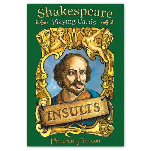 Shakespeare "Insults" Playing Cards