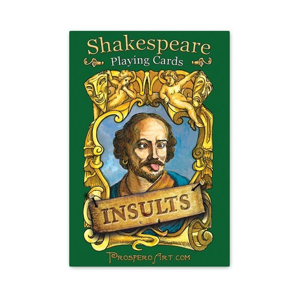 Shakespeare "Insults" Playing Cards