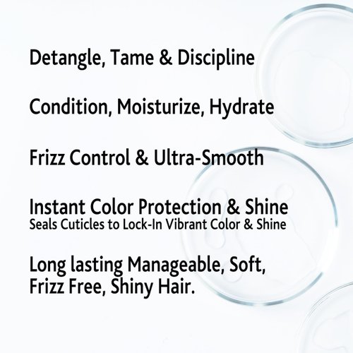 SNOB GIRLS CURALIGN Vegan Smoothing Conditioner, Ultra-Smoothing Control, 1 Minute Hair Mask for Unruly, Curly, Frizzy Hair. Anti Frizz Conditioner