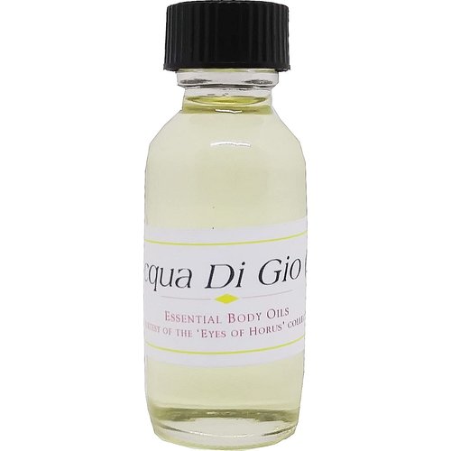 TCEShop Acqua Di Gio - Type GA For Men Scented Body Oil Fragrance [Regular Cap - Light Gold - 1 oz.] - ID#6214
