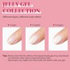 Vishine 15ML Crystal Jelly Milky Transparent White Gel Nail Polish Soak Off UV LED Gel Polish Nude Milky Color Home DIY Manicure Nail Salon Varnish