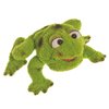 Living Puppets - Dennis The 10-Inch Green Frog, Plush Hand Puppet for Boys and Girls