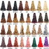 French Curly Braiding Hair 24 Inch 8 Packs Soft Braiding Hair Pre Stretched Loose Wavy Braiding Hair Synthetic Hair Extensions for Black Women (24 inch 8 packs, OT1B/27/613)