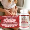 Gluten Away Dietary Supplement – Extra Strength Digestive Enzyme Health Gluten & Casein, Slower Digestion Release Protein Amino Acid in Bloodstream for Men and Women – 60 Capsules.